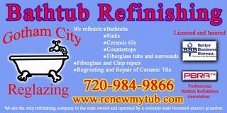 Gotham City Reglazing  - - - - Denver Colorado